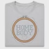 Homebody Embroidery Hoop DTF Transfer