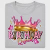 Birthday Queen Crown DTF Transfer
