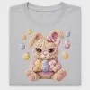 Crochet Easter Bunny DTF Transfer