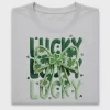 Lucky Faux Yarn Bow DTF Transfer