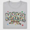 Autism Mama Puzzle Bow DTF Transfer
