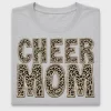 Cheer Mom Leopard Print DTF Transfer