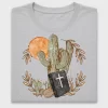 Boho Desert Cactus Bible DTF Transfer