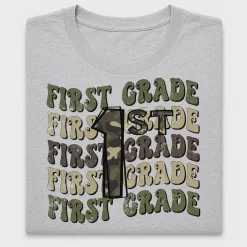 Retro Camo First Grade DTF Transfer