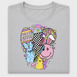 Groovy Easter Bunny DTF Transfer