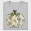 Gold Polka Dot Pumpkin DTF Transfer