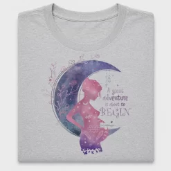 Moon Pregnancy Announcement DTF Transfer