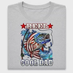 Reel Cool Dad Bass DTF Transfer