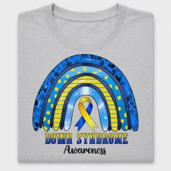 Down Syndrome Awareness Rainbow DTF Transfer