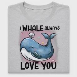 I Whale Always Love You DTF Transfer