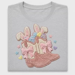 Easter Bunny Boots DTF Transfer