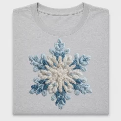 Crochet Snowflake DTF Transfer