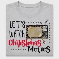Retro Christmas Movies DTF Transfer