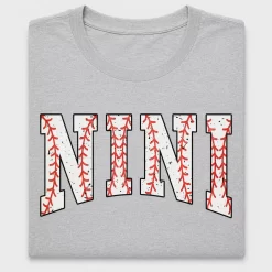Baseball Nini Distressed DTF Transfer