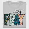 Just Pray Floral DTF Transfer