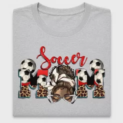 Soccer Mom Afro Girl DTF Transfer