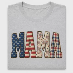 Patriotic Mama 4th of July DTF Transfer