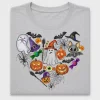 Halloween Heart Doodle DTF Transfer