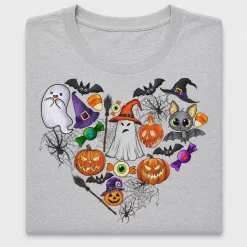 Halloween Heart Doodle DTF Transfer
