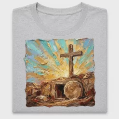 Empty Tomb Cross DTF Transfer