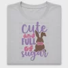 Cute And Full Of Sugar Bunny DTF Transfer