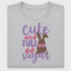 Cute And Full Of Sugar Bunny DTF Transfer