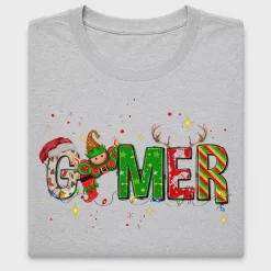 Gamer Christmas DTF Transfer