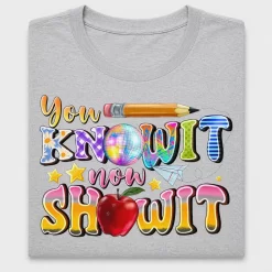 You Know Now Shout DTF Transfer