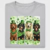 St Patricks Day Dogs DTF Transfer