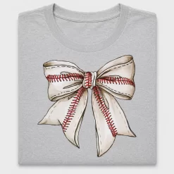Baseball Bow DTF Transfer