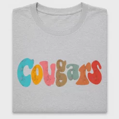 Retro Cougars DTF Transfer Design