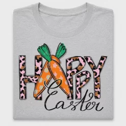 Happy Easter Leopard Bunny DTF Transfer