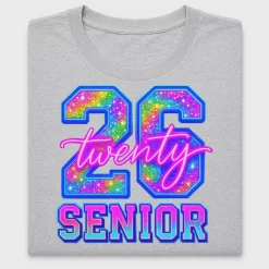 Neon Senior 2026 Class DTF Transfer