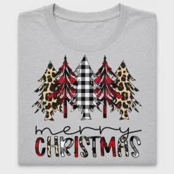 Merry Christmas Trees DTF Transfer