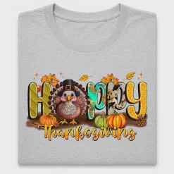 Happy Thanksgiving Turkey DTF Transfer