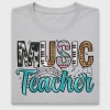 Music Teacher DTF Transfer Design