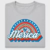 Retro Merica Leopard Rainbow DTF Transfer
