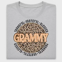 Thankful Grateful Blessed Grammy DTF Transfer