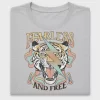 Retro Tiger Thunder DTF Transfer