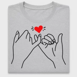 Pinky Promise Heart DTF Transfer