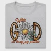 With God All Things Possible DTF Transfer