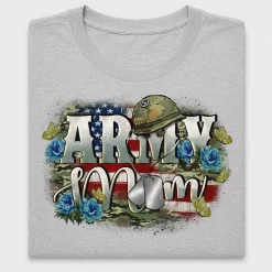 Army Mom Floral DTF Transfer