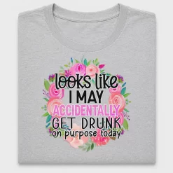 Funny Sarcasm Floral DTF Transfer
