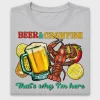 Retro Beer Crawfish DTF Transfer