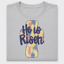He Is Risen Cross DTF Transfer