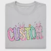 Custom Name Easter Bunny DTF Transfer