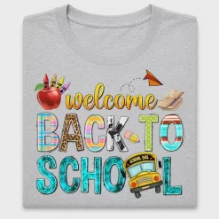 Welcome Back to School DTF Transfer