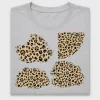 Leopard Skull Patches DTF Transfer