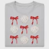 Coquette Volleyball Bows DTF Transfer