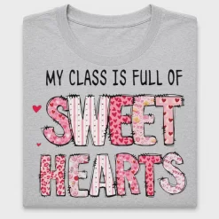 Sweet Hearts Teacher DTF Transfer